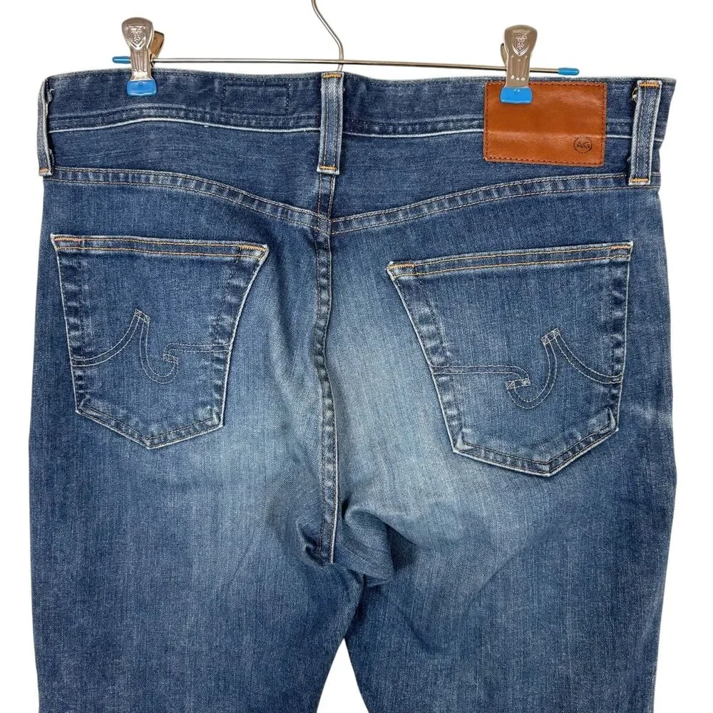 Adriano Goldschmied Graduate Tailored Leg Denim 360 Jeans Men’s 32 Slim Straight - Picture 7 of 8